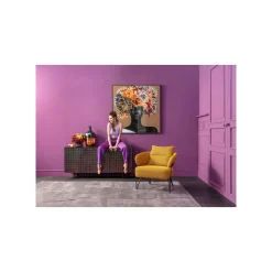 KARE Design Affiche Encadrée Femme Coraux Poissons 120x120cm ^ Tableau