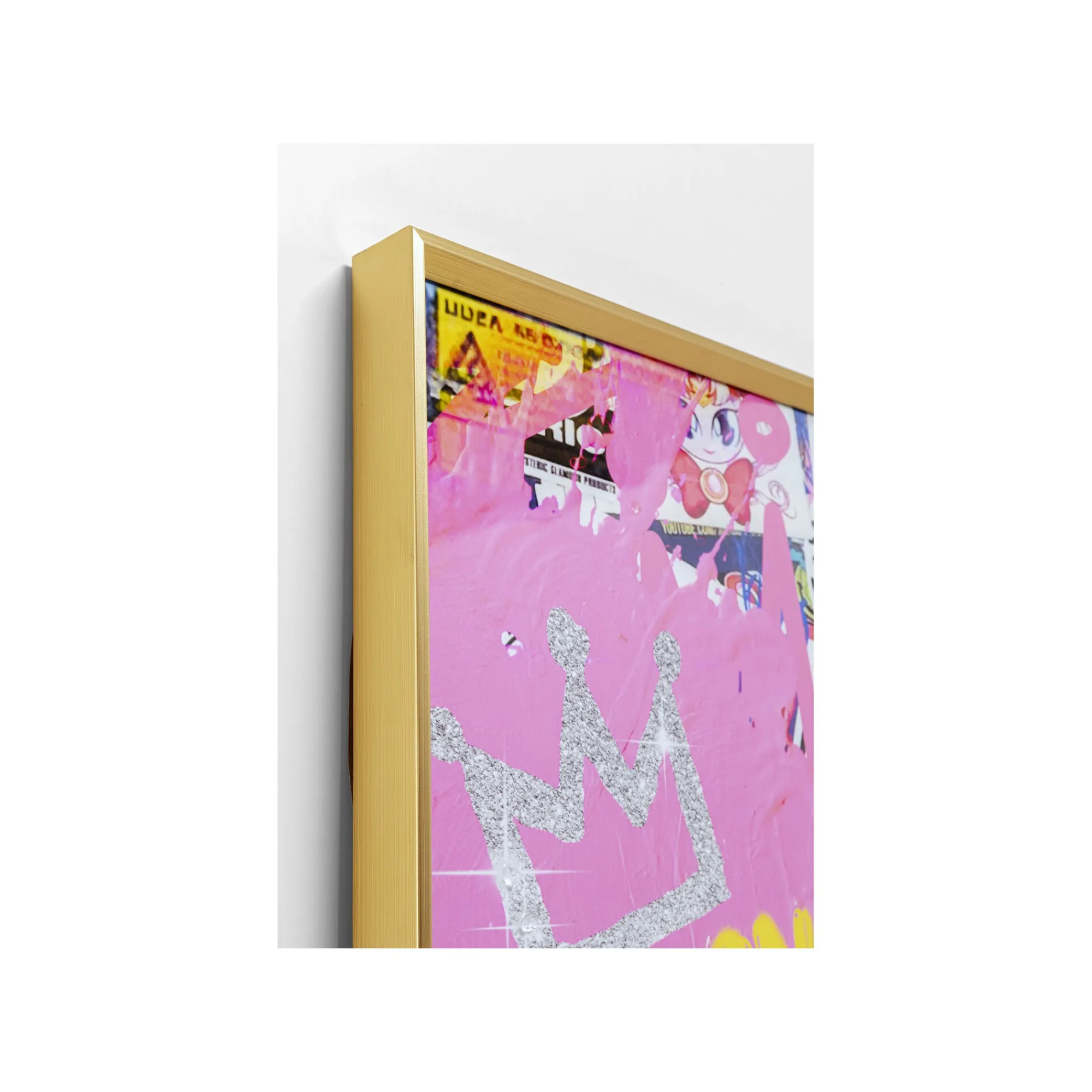KARE Design Affiche Encadrée La Viva Lisa 100x100cm ^ Tableau