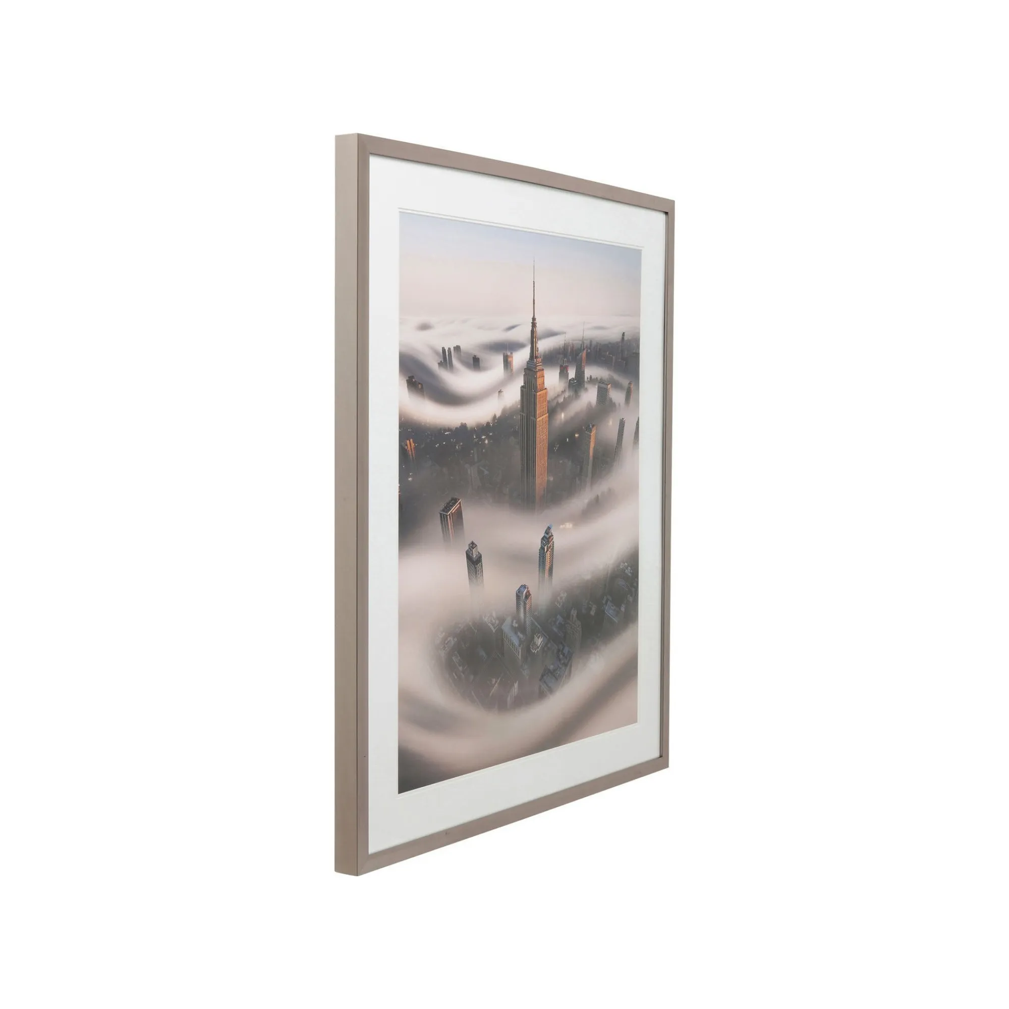 KARE Design Affiche Encadrée New York Tempête 90x100cm ^ Tableau