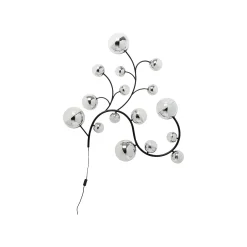KARE Design Applique Murale Boa Vista Argentée ^ Applique Murale
