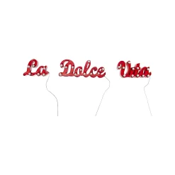 KARE Design Applique Murale La Dolce Vita Rouge ^ Applique Murale