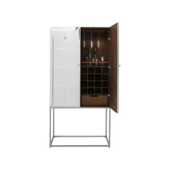 KARE Design Armoire Bar Luxury Argent ^ Bar & Tabouret De Bar