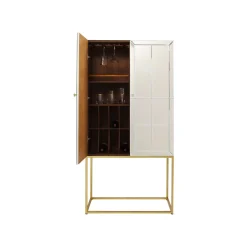 KARE Design Armoire Bar Luxury Champagne ^ Bar & Tabouret De Bar