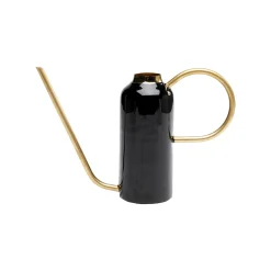 KARE Design Arrosoir Elegance Noir Et Doré ^ Vase|Déco