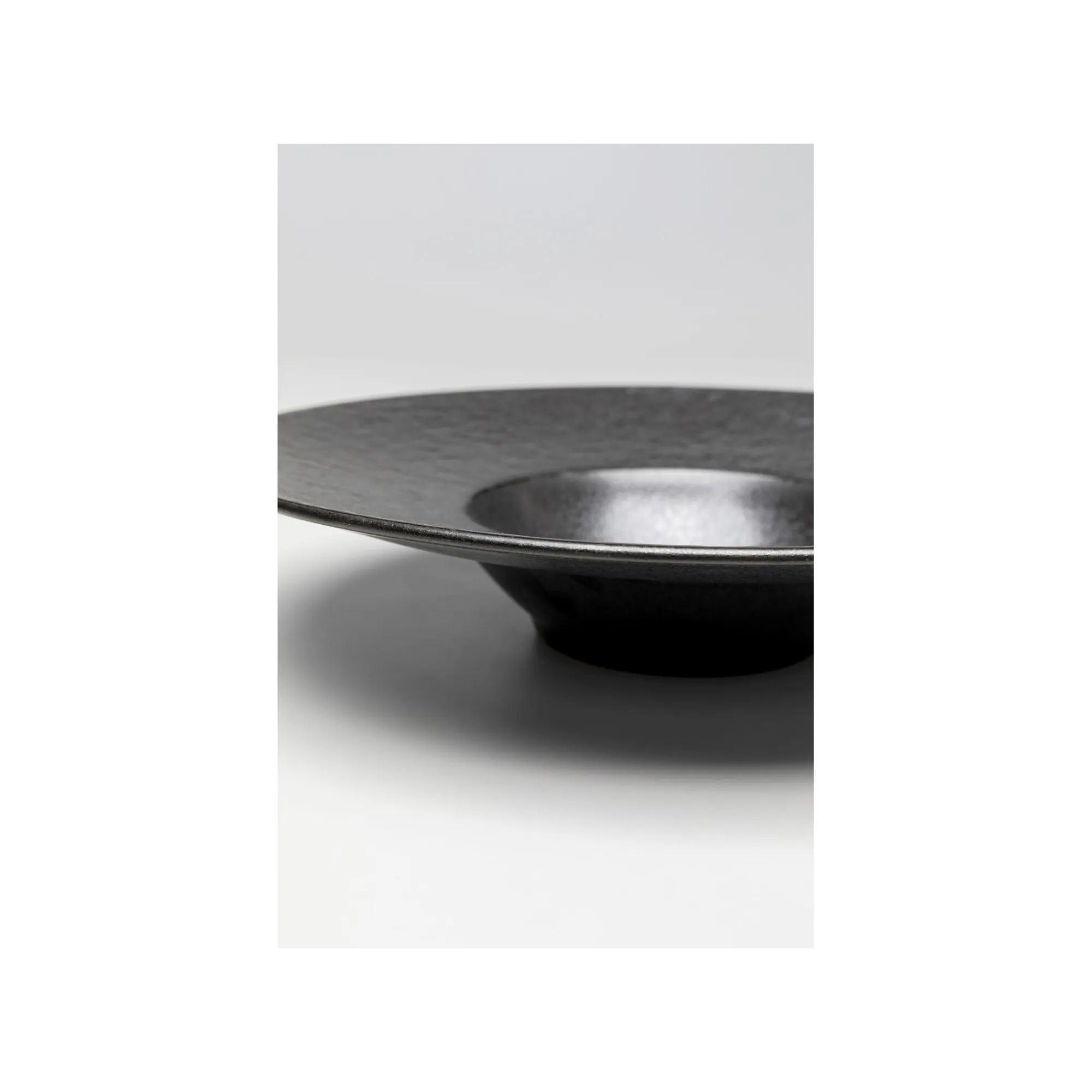 KARE Design Assiettes Creuses Cosmos Noires 27cm Set De 4 ^ Vaisselle