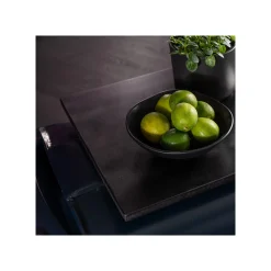 KARE Design Assiettes Creuses Organic Noires 20cm Set De 4 ^ Vaisselle