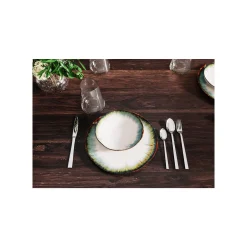 KARE Design Assiettes Creuses Organic Bleues 20cm Set De 4 ^ Vaisselle