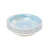 KARE Design Assiettes Creuses Swirl Blue 21cm Set De 4 ^ Vaisselle