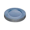 KARE Design Assiettes Muse Bleues 27cm Set De 4 ^ Vaisselle