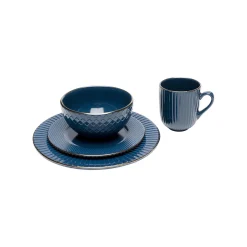 KARE Design Assiettes Muse Bleues 27cm Set De 4 ^ Vaisselle