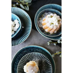 KARE Design Assiettes Mustique Rim 21cm Set De 4 ^ Vaisselle