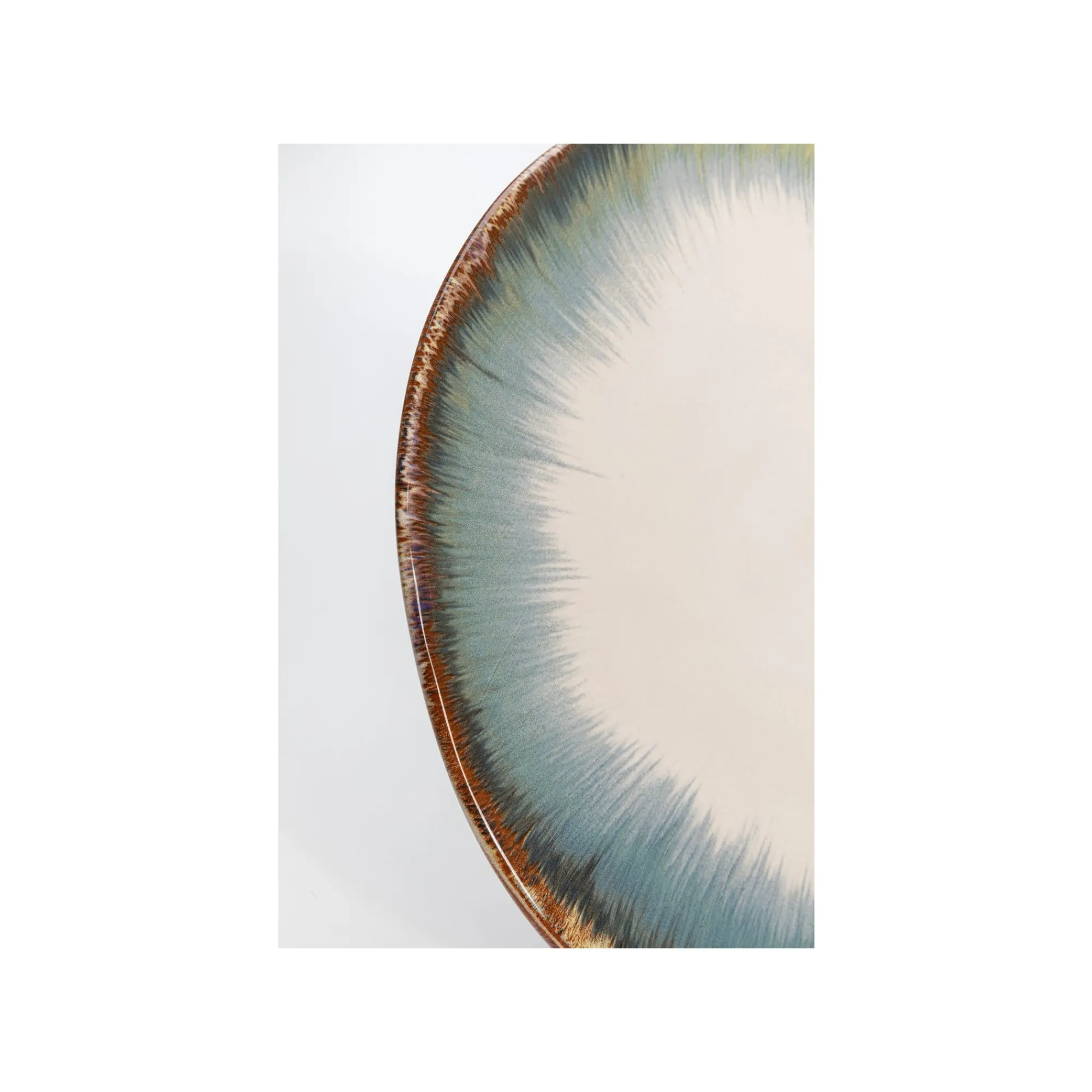 KARE Design Assiettes Organic Bleues 26cm Set De 4 ^ Vaisselle