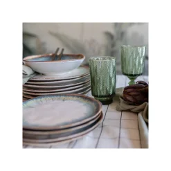 KARE Design Assiettes Organic Bleues 20cm Set De 4 ^ Vaisselle