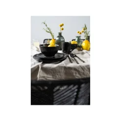 KARE Design Assiettes Organic Noires 26cm Set De 4 ^ Vaisselle