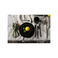 KARE Design Assiettes Organic Noires 20cm Set De 4 ^ Vaisselle