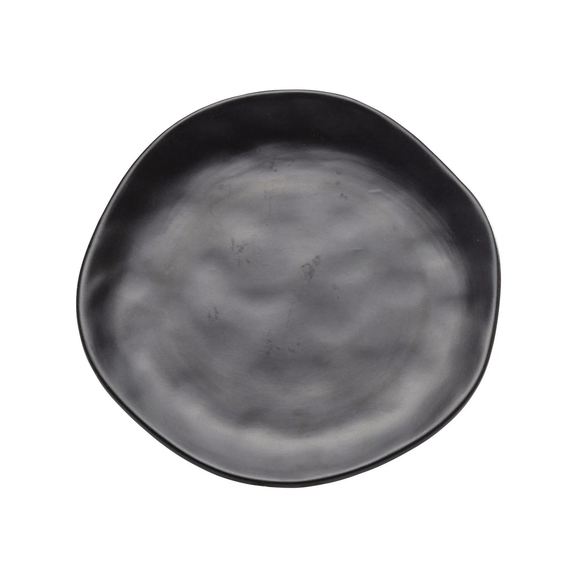 KARE Design Assiettes Organic Noires 20cm Set De 4 ^ Vaisselle