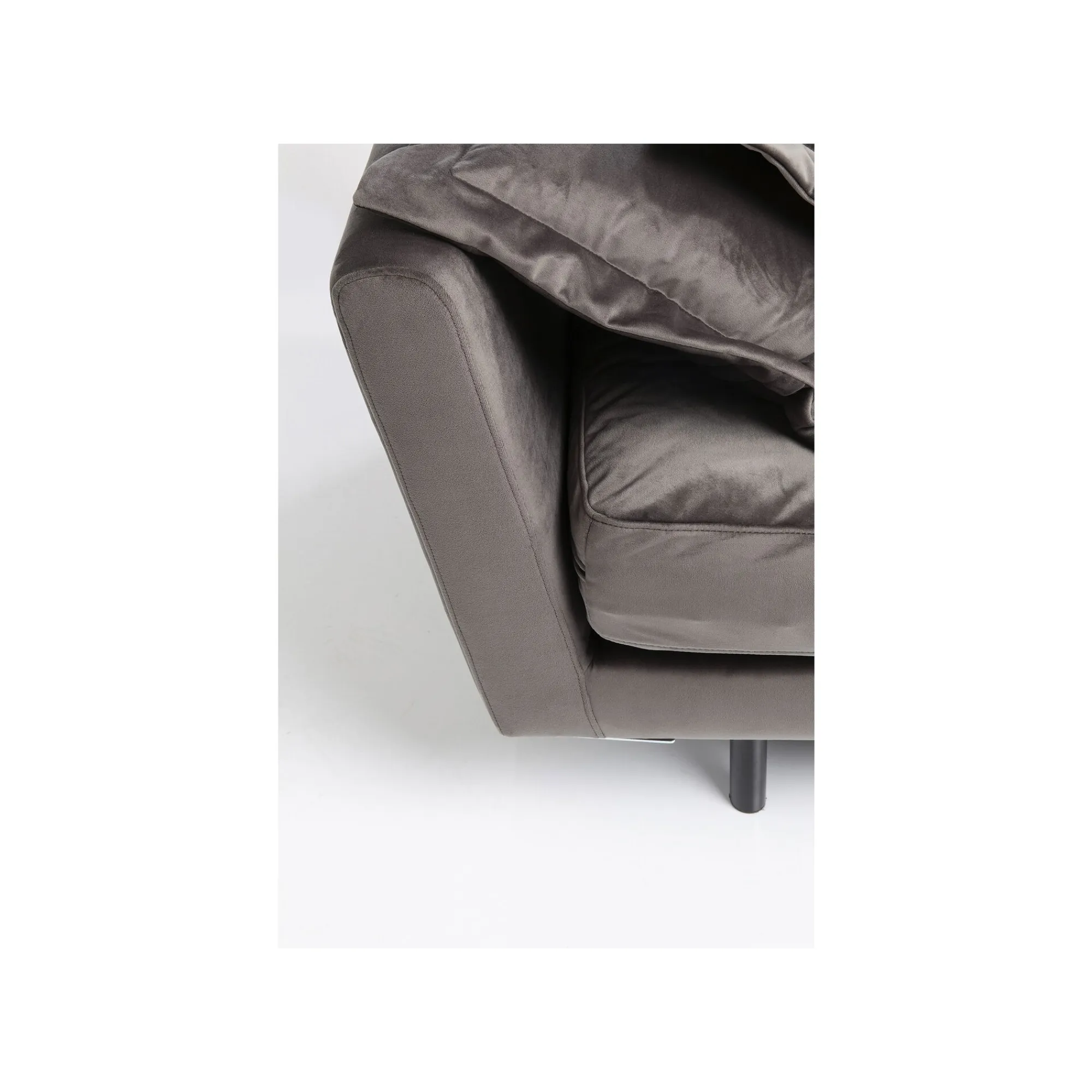 KARE Design Assise Lullaby Velours Taupe ^ Canapé & Banquette
