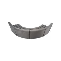 KARE Design Assise Wave Grise ^ Canapé & Banquette