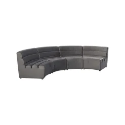 KARE Design Assise Wave Grise ^ Canapé & Banquette