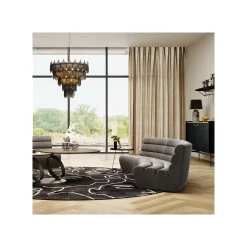 KARE Design Assise Wave Grise ^ Canapé & Banquette