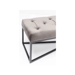 KARE Design Banc Crossover Gris Et Noir 150x40cm ^ Banc