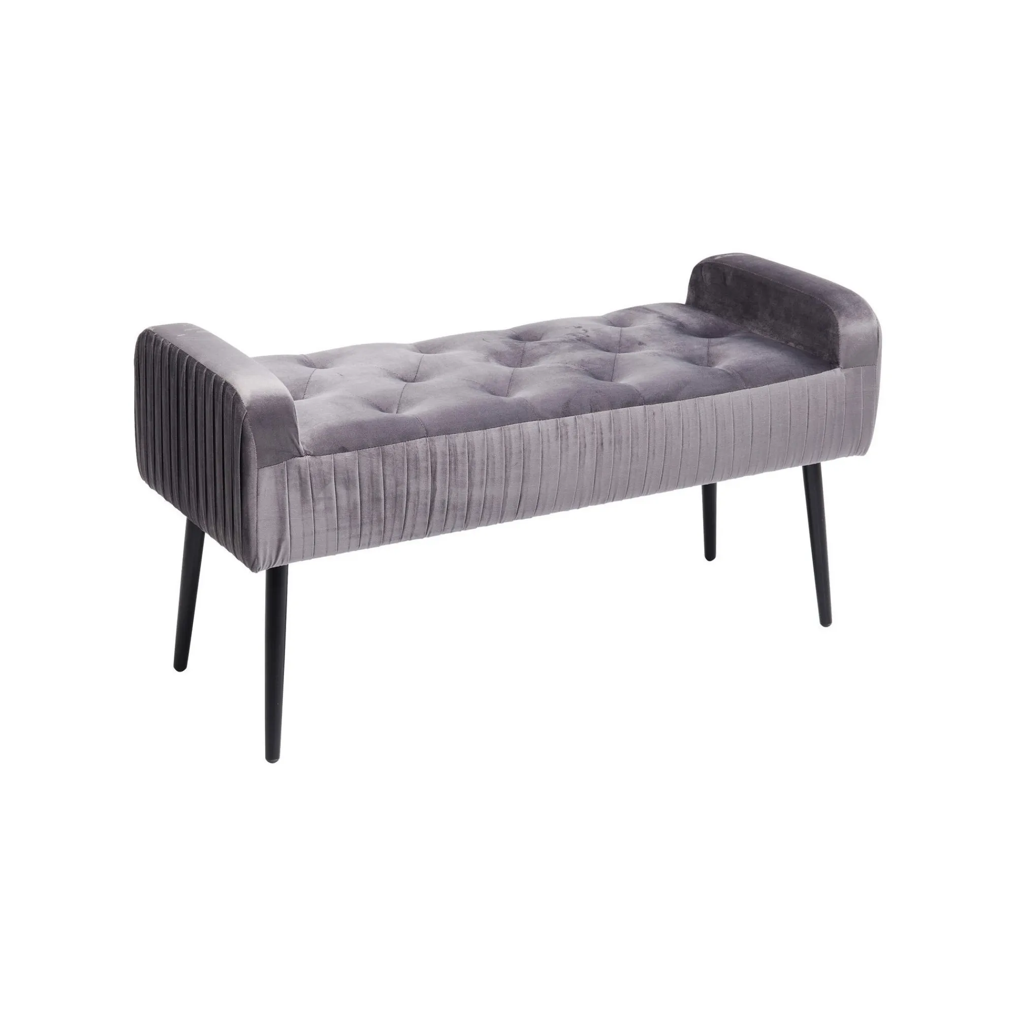 KARE Design Banc Lofty Gris Et Noir ^ Banc