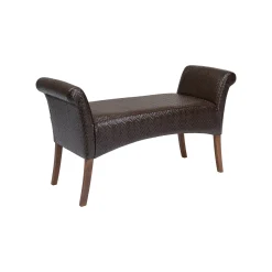 KARE Design Banc Motley ZigZag Marron ^ Banc