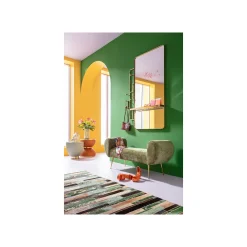 KARE Design Banc Trono Velours Vert ^ Banc