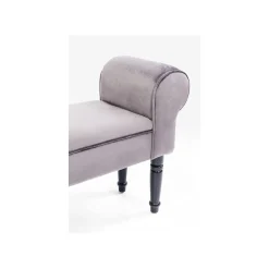KARE Design Banc Wing Velours Gris ^ Banc
