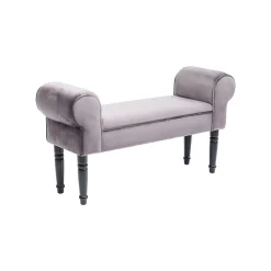 KARE Design Banc Wing Velours Gris ^ Banc