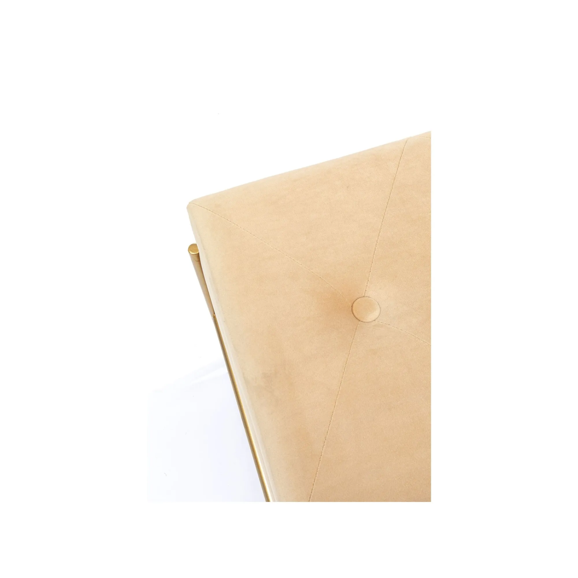 KARE Design Banc-coffre Buttons Beige 80x40cm ^ Coffre & Malle|Banc