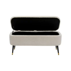 KARE Design Banc-coffre Rico Crème ^ Coffre & Malle|Banc