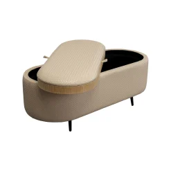 KARE Design Banc-coffre Venezia Crème ^ Coffre & Malle|Banc