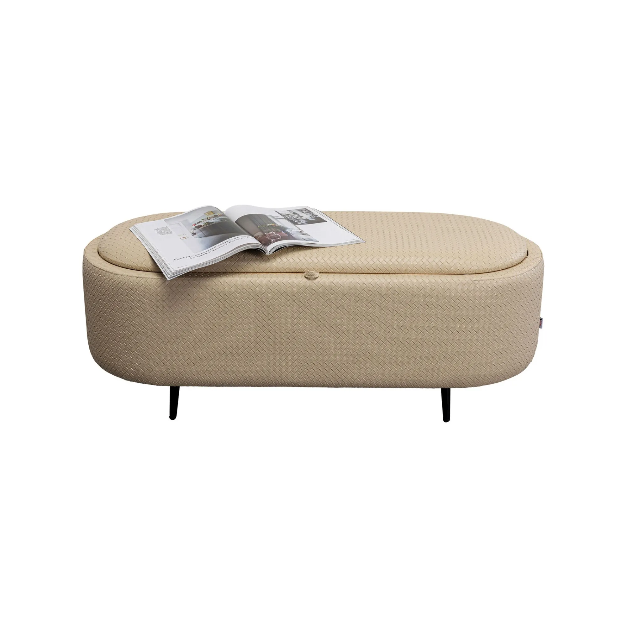 KARE Design Banc-coffre Venezia Crème ^ Coffre & Malle|Banc