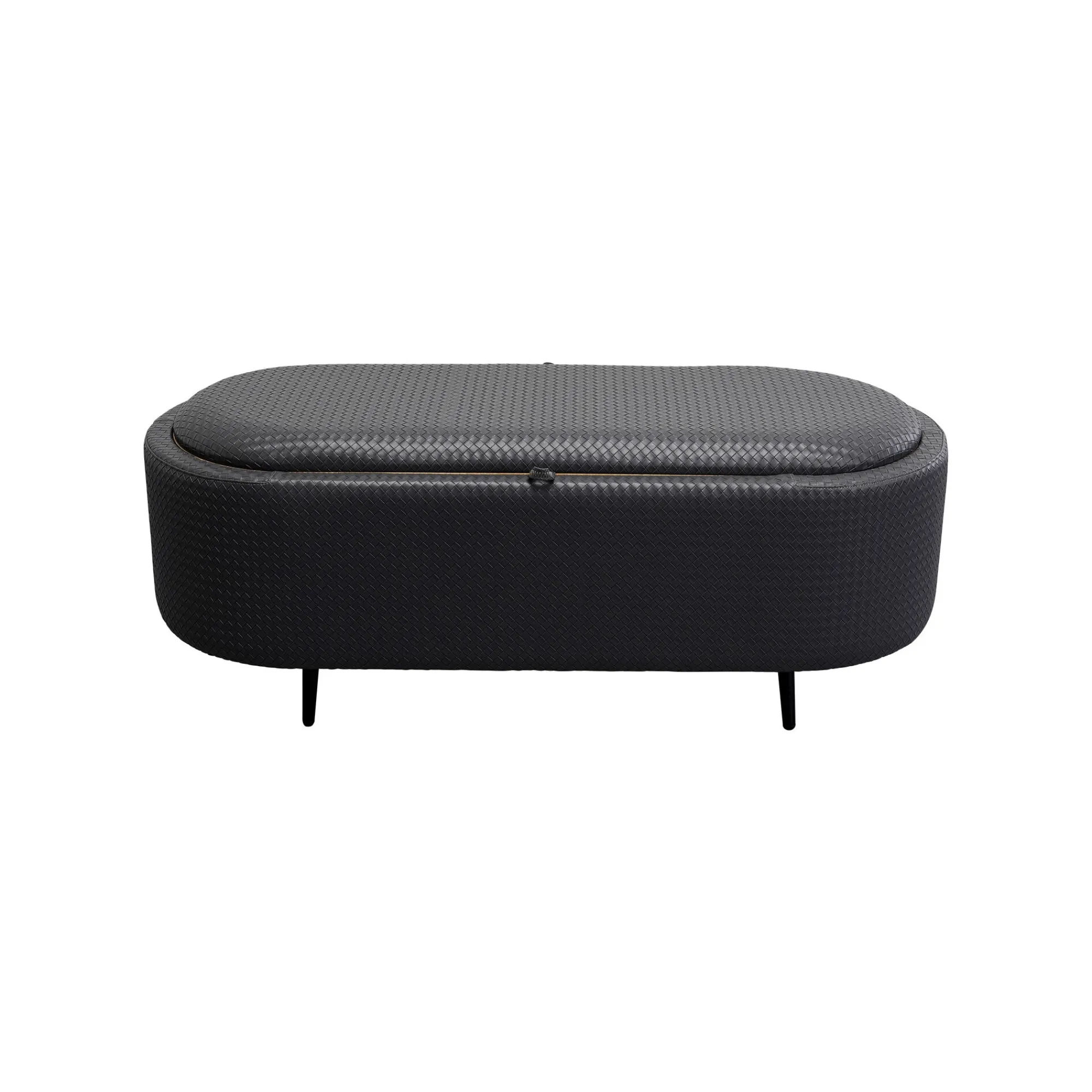 KARE Design Banc-coffre Venezia Noir ^ Coffre & Malle|Banc