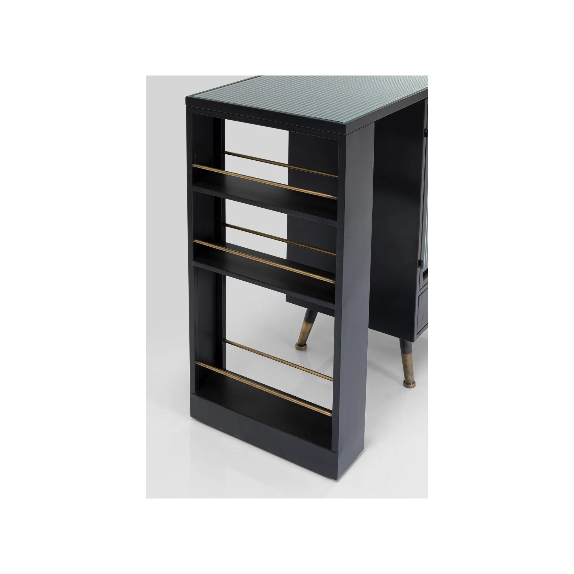 KARE Design Bar Avec étagère Pivotante La Gomera ^ Buffet|Bar & Tabouret De Bar