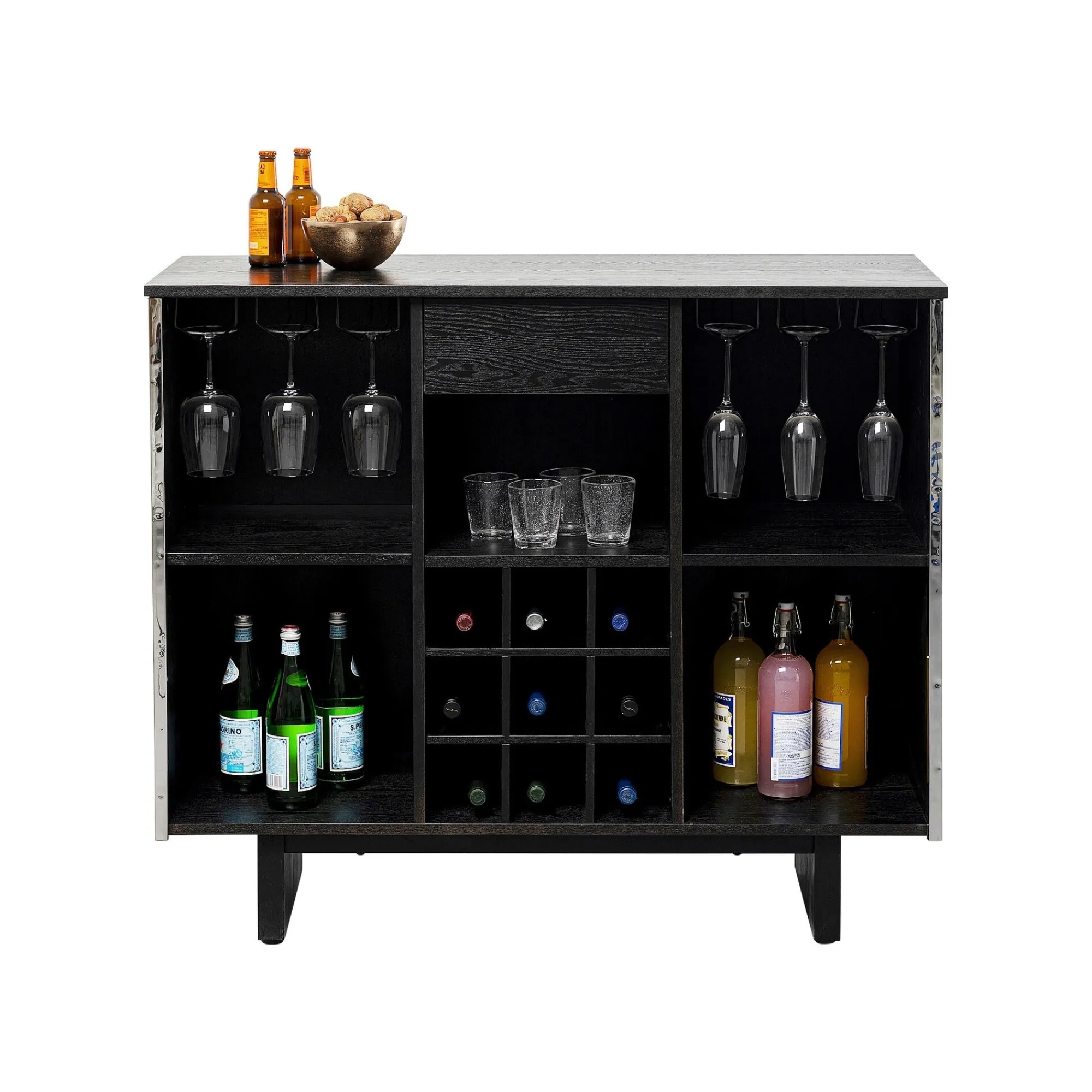 KARE Design Bar Caldera Chrome ^ Bar & Tabouret De Bar