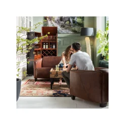 KARE Design Bar-coffre Globetrotter Croco 153cm ^ Coffre & Malle|Bar & Tabouret De Bar