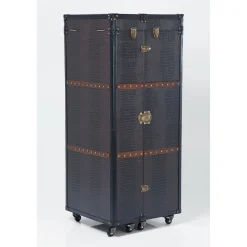 KARE Design Bar-coffre Globetrotter Croco 153cm ^ Coffre & Malle|Bar & Tabouret De Bar