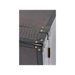 KARE Design Bar-coffre Globetrotter Croco 66cm ^ Coffre & Malle|Bar & Tabouret De Bar