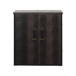 KARE Design Bar-coffre Globetrotter Croco 114cm ^ Coffre & Malle|Bar & Tabouret De Bar