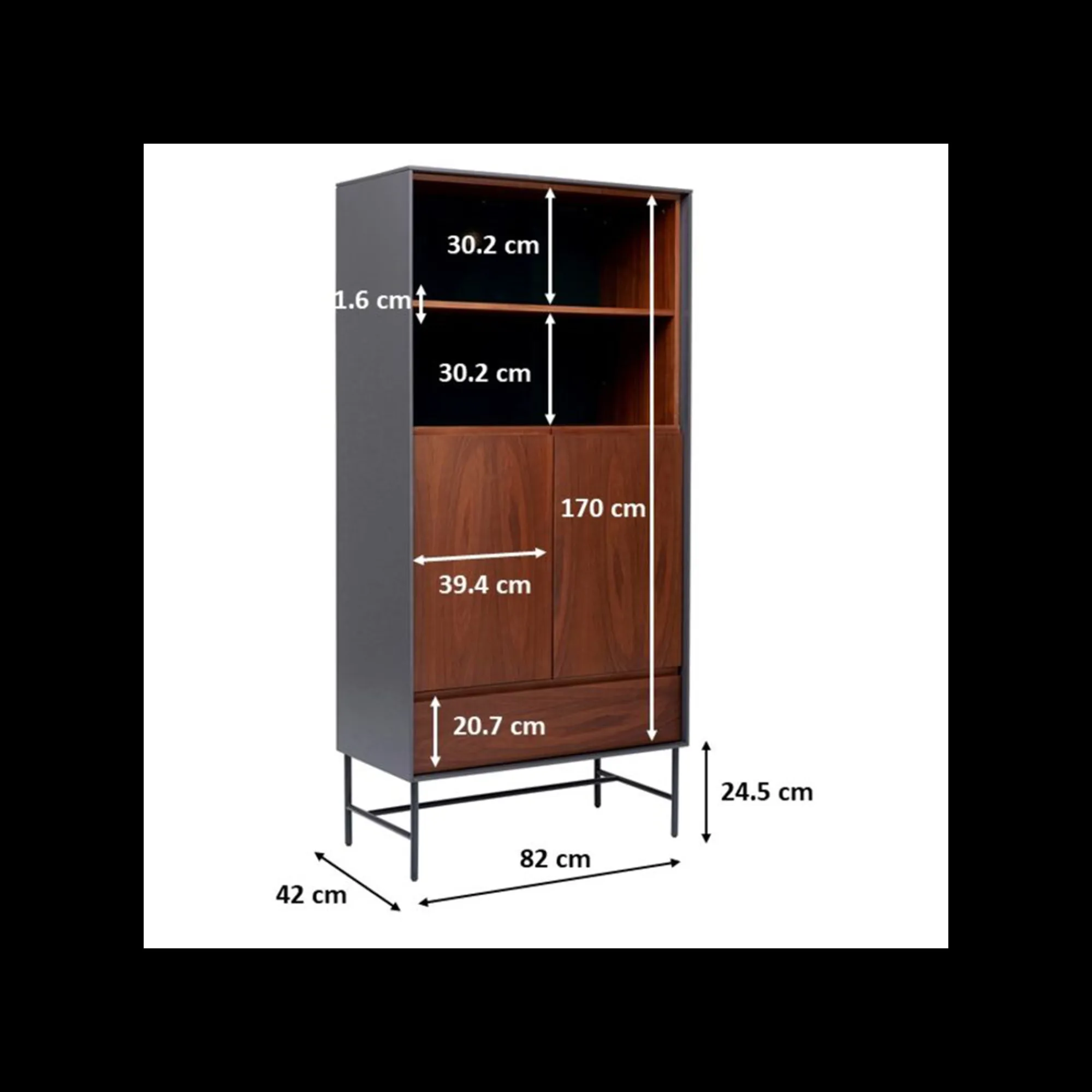KARE Design Bibliothèque Selina 170x82cm ^ Étagère Et Bibliothèque