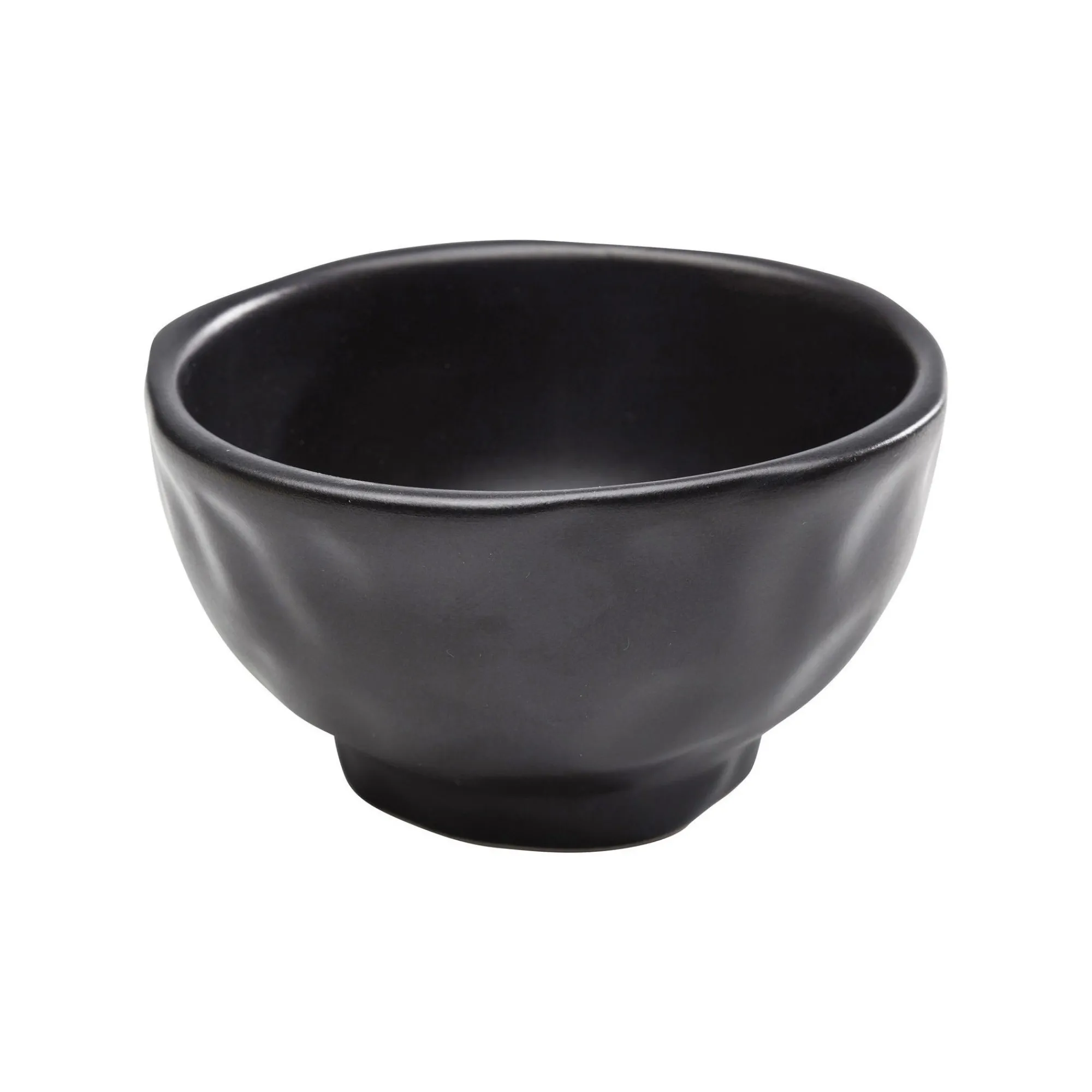 KARE Design Bols Organic Noirs 15cm Set De 4 ^ Vaisselle