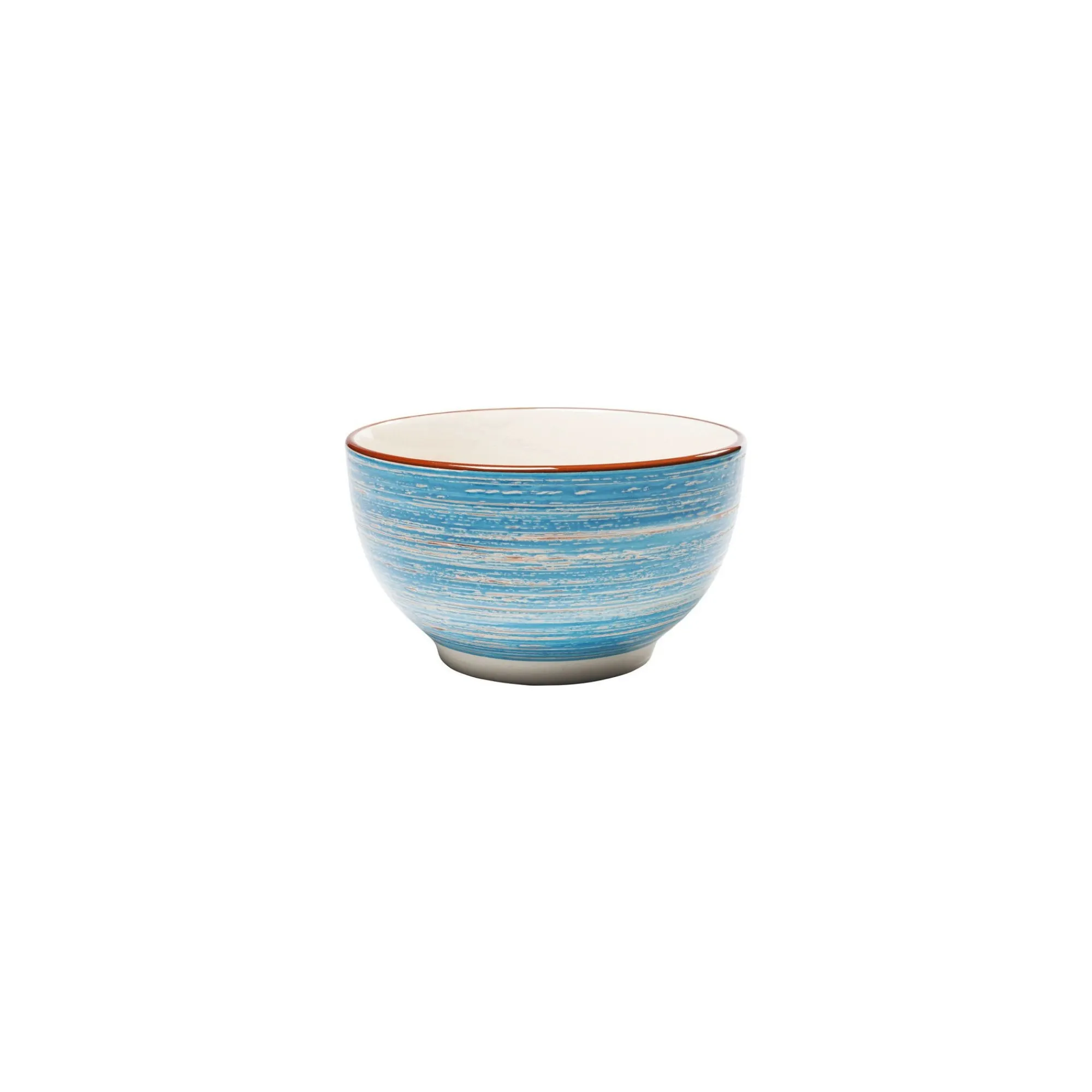KARE Design Bols Swirl Blue 14cm Set De 4 ^ Vaisselle