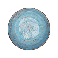 KARE Design Bols Swirl Blue 22cm Set De 4 ^ Vaisselle