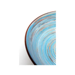 KARE Design Bols Swirl Blue 22cm Set De 4 ^ Vaisselle