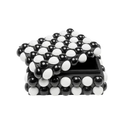 KARE Design Boîte Polka Noire Et Blanche ^ Boîte