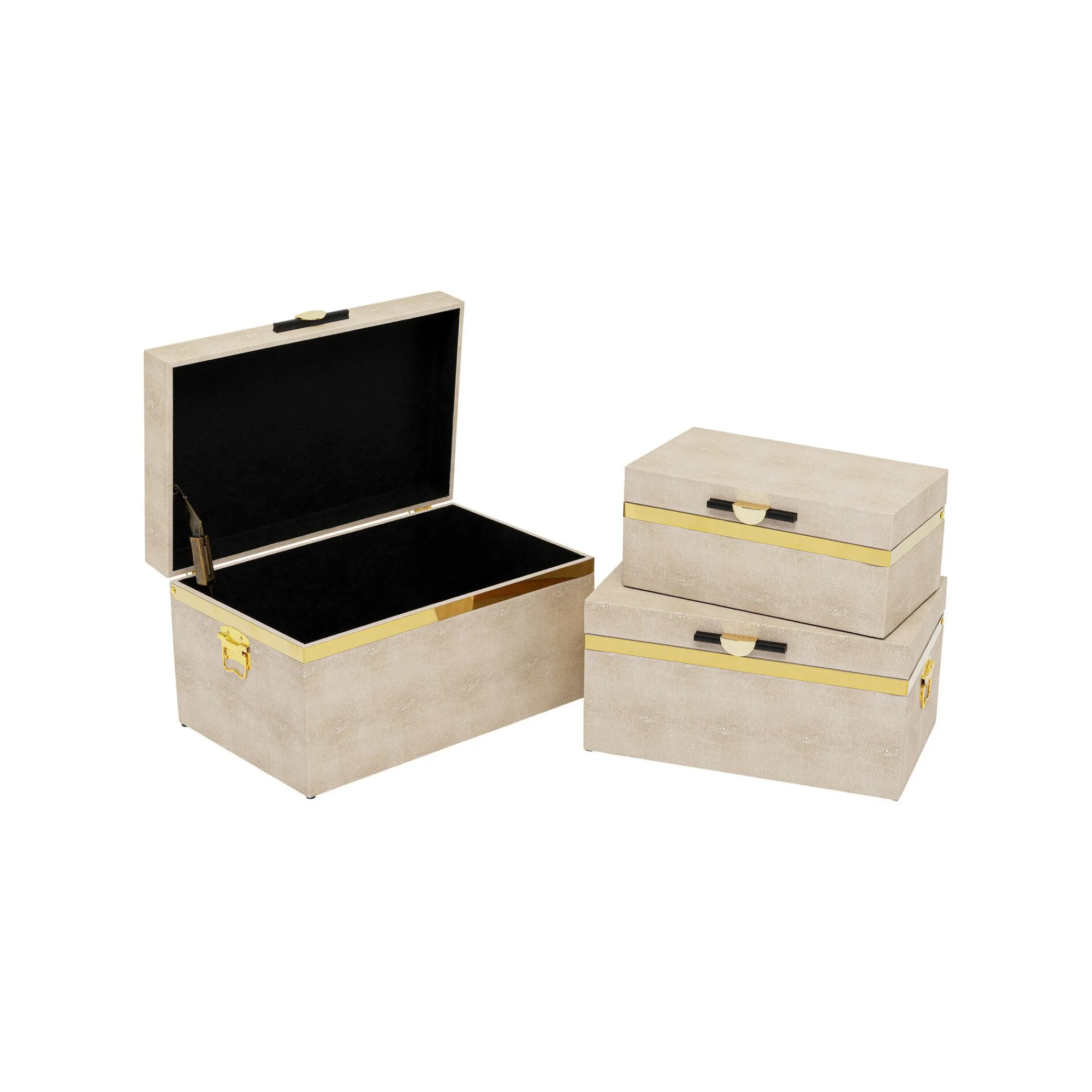 KARE Design Boîtes Classy Set De 3 ^ Boîte