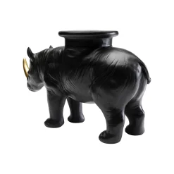 KARE Design Bougeoir Rhino Noir ^ Bougeoir & Lanterne