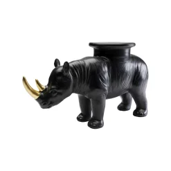 KARE Design Bougeoir Rhino Noir ^ Bougeoir & Lanterne